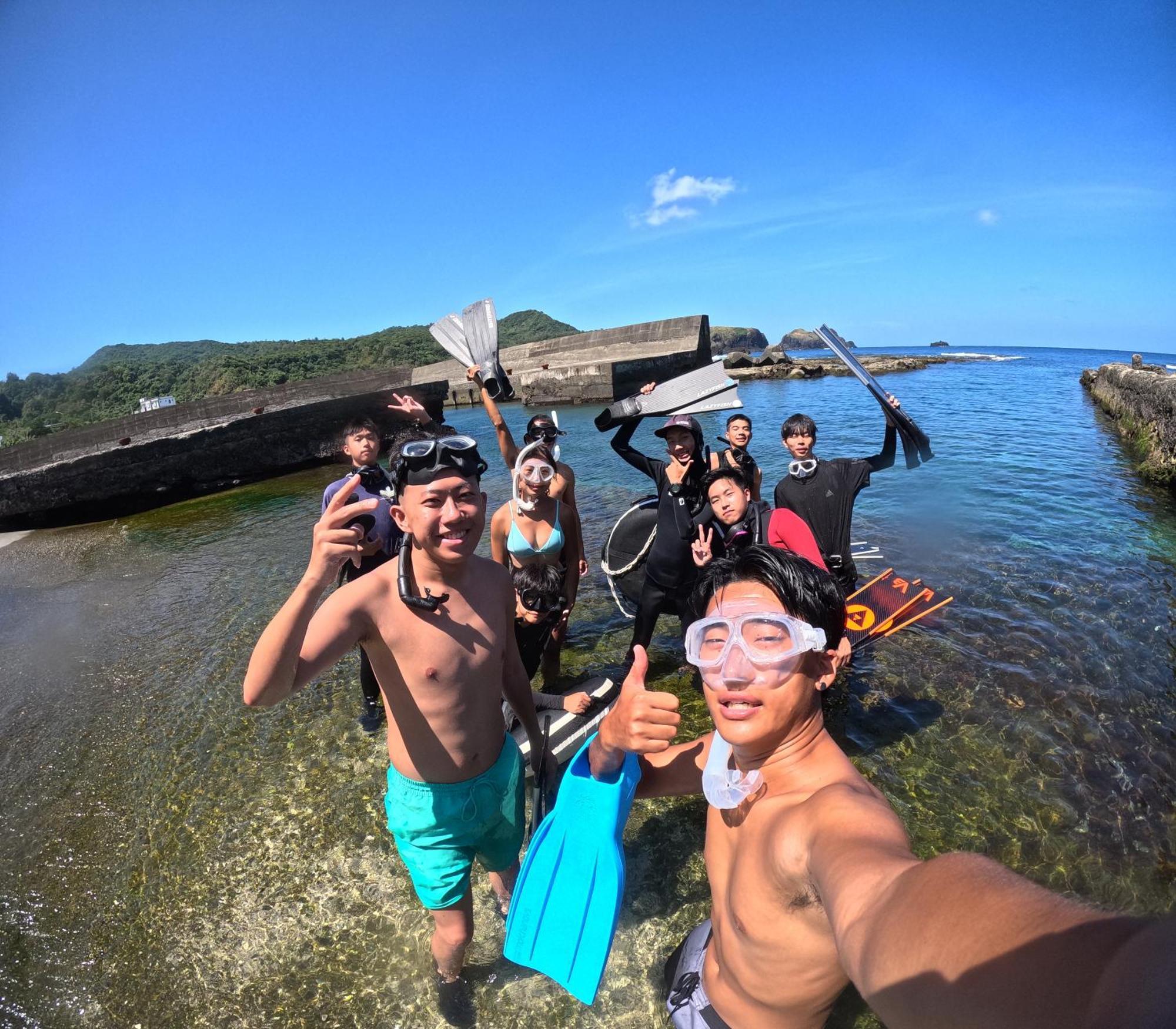 綠島寧靜海自潛旅宿 Twinkleocean Freediving Hostel Lục Đảo Ngoại thất bức ảnh